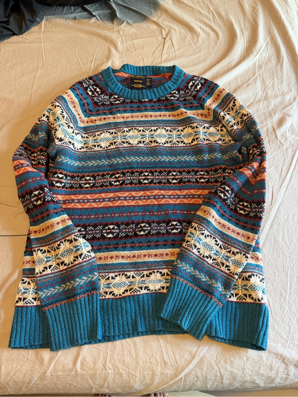 Men's multicolored coogi sweater